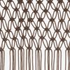 vidaXL Κουρτίνα Μακραμέ Taupe 140 x 240 εκ. Βαμβακερή