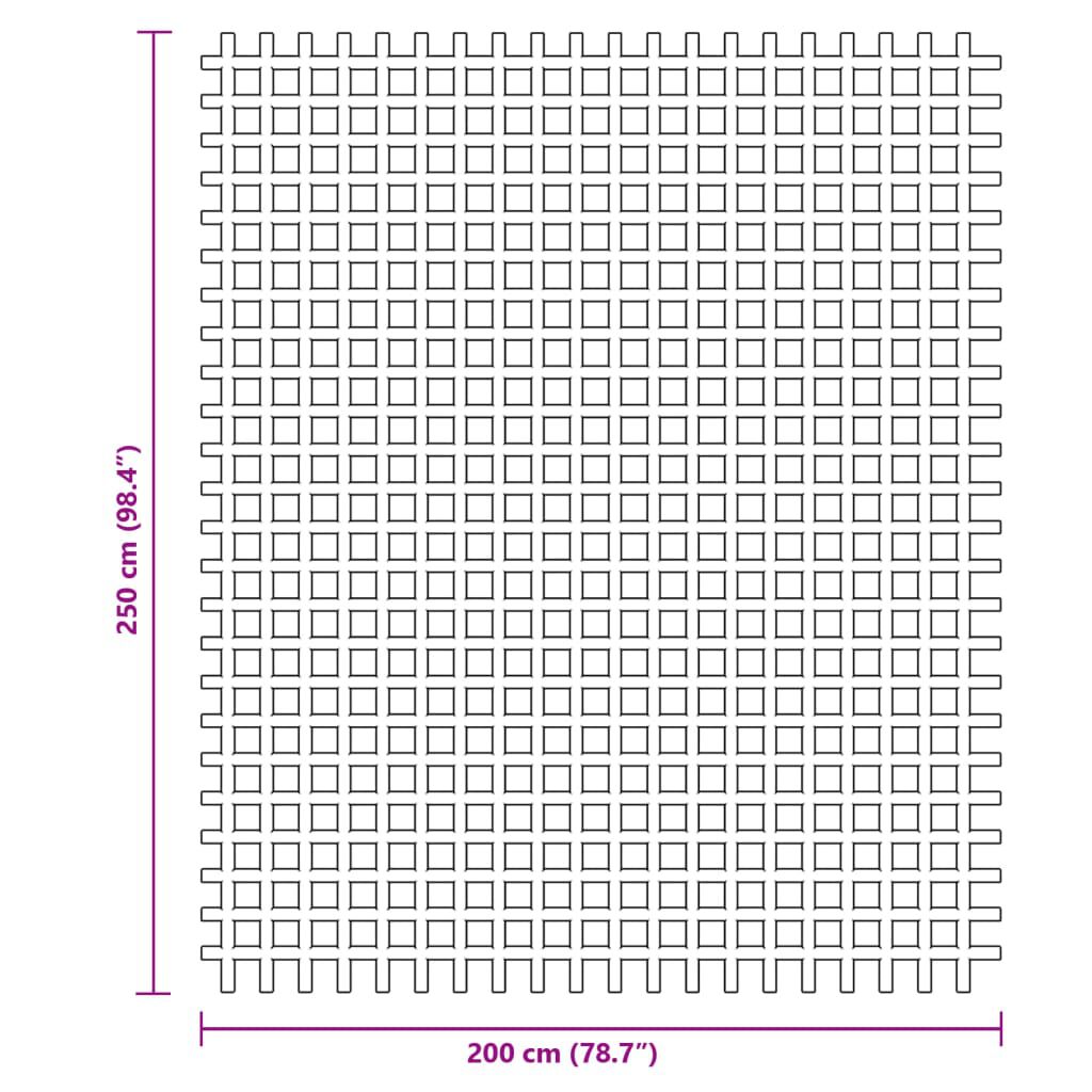 vidaXL Χαλί Σκηνής Πράσινο 2,5x2 μ.