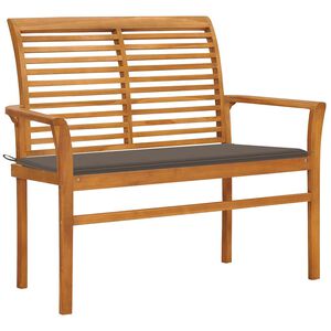 vidaXL &Pi;&alpha;&gamma;&kappa;ά&kappa;&iota; &Kappa;ή&pi;&omicron;&upsilon; 112 &epsilon;&kappa;. &alpha;&pi;ό &Mu;&alpha;&sigma;ί&phi; &Xi;ύ&lambda;&omicron; Teak &mu;&epsilon; Taupe &Mu;&alpha;&xi;&iota;&lambda;ά&rho;&iota;