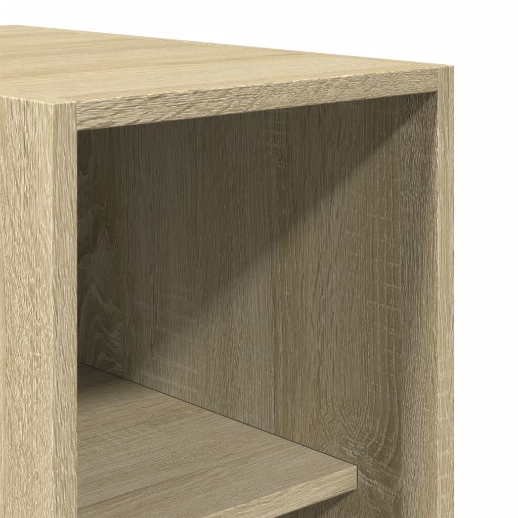 vidaXL Ντουλάπα Sonoma Δρυς 30x50x200 εκ. από Επεξεργασμένο Ξύλο