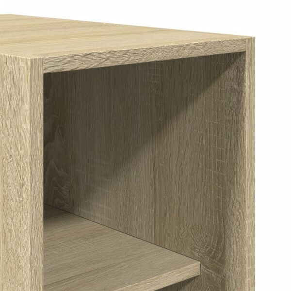vidaXL Ντουλάπα Sonoma Δρυς 30x50x200 εκ. από Επεξεργασμένο Ξύλο