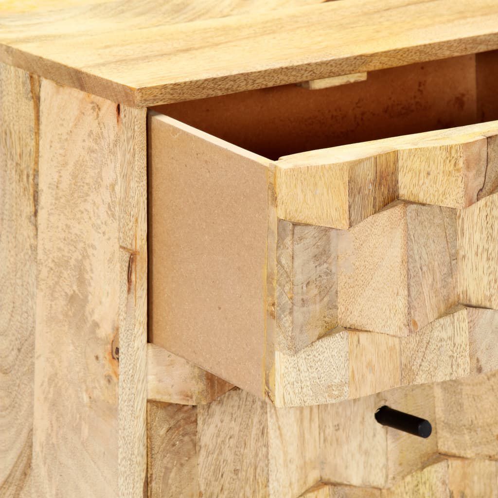 vidaXL Κομοδίνο 40 x 30 x 50 εκ. από Μασίφ Ξύλο Μάνγκο