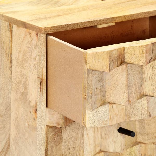 vidaXL Κομοδίνο 40 x 30 x 50 εκ. από Μασίφ Ξύλο Μάνγκο