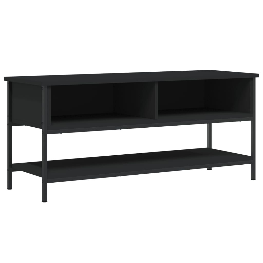 vidaXL Έπιπλο Τηλεόρασης Μαύρο 100x35x45 εκ. από Επεξεργασμένο Ξύλο