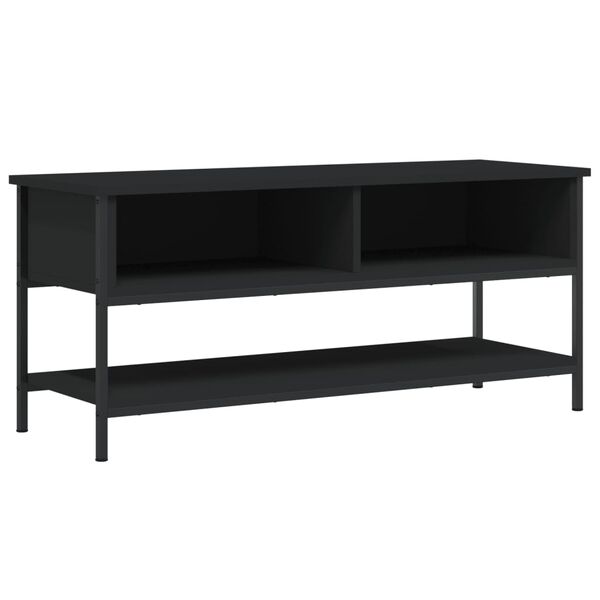vidaXL Έπιπλο Τηλεόρασης Μαύρο 100x35x45 εκ. από Επεξεργασμένο Ξύλο