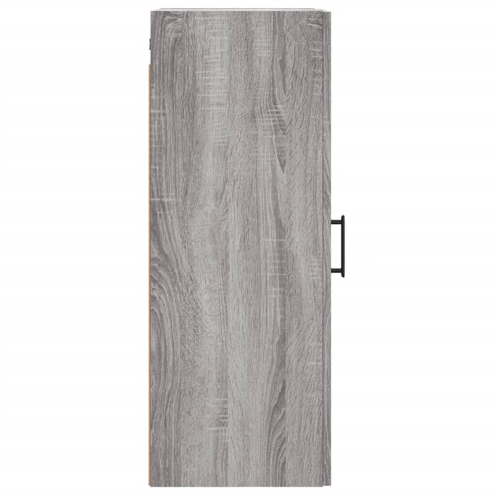 vidaXL Ντουλάπι Τοίχου Γκρι Sonoma 34,5 x 34 x 90 εκ.