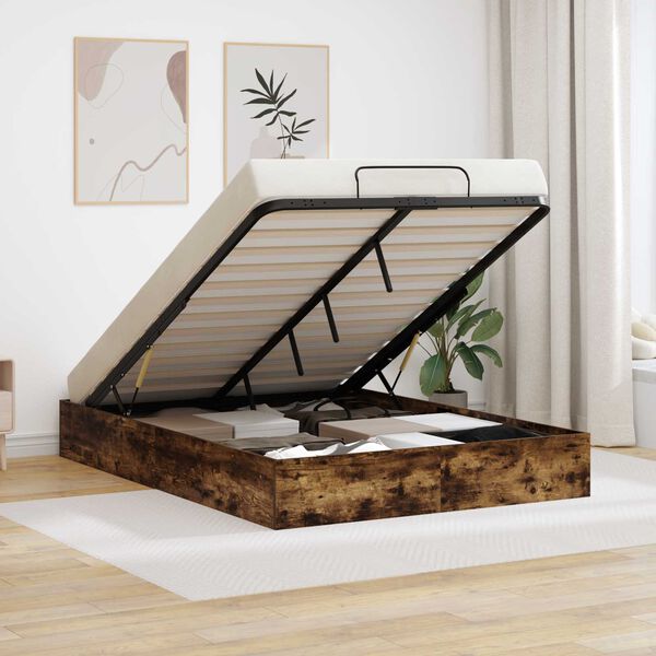 vidaXL &Kappa;&rho;&epsilon;&beta;ά&tau;&iota; &Omicron;&theta;&omega;&mu;&alpha;&nu;&iota;&kappa;&omicron;ύ &Tau;ύ&pi;&omicron;&upsilon; &Kappa;&alpha;&pi;&nu;&iota;&sigma;&tau;ή &Delta;&rho;&upsilon;&sigmaf; 193 x 120 x 25 &epsilon;&kappa;