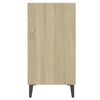 vidaXL Ραφιέρα Sonoma Δρυς 57 x 35 x 70 εκ. από Μοριοσανίδα