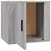 vidaXL Κομοδίνα 2 τεμ. Γκρι Sonoma 50x39x47 εκ.