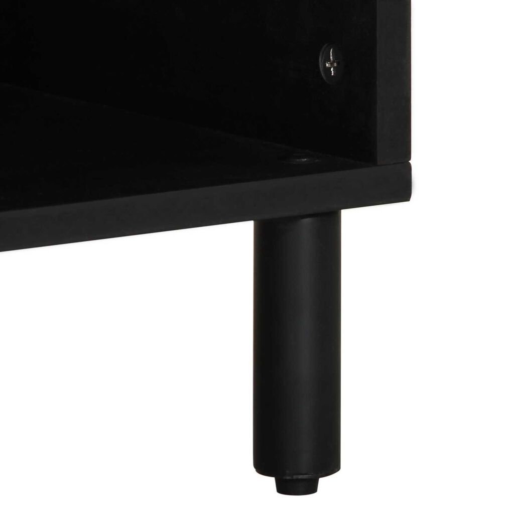 vidaXL Έπιπλο Τηλεόρασης Καφέ 100 x 33.5 x 46 εκ Μασίφ ξύλο ακακίας