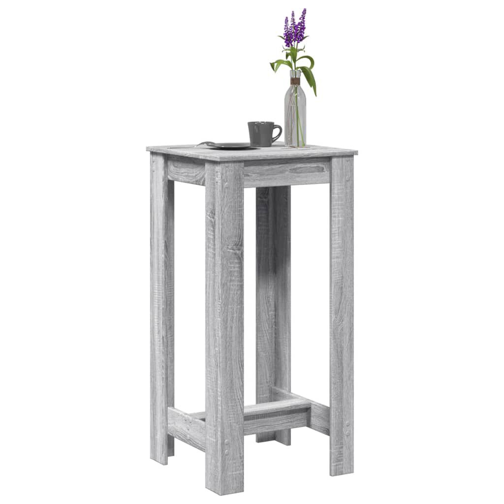vidaXL Τραπέζι Κονσόλα Γκρι Sonoma 51x50x103,5 εκ. από Επεξεργ. Ξύλο