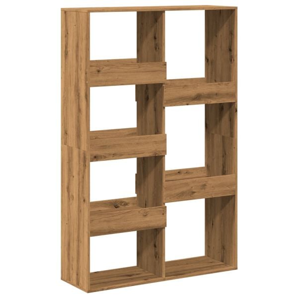 vidaXL Βιβλιοθήκη/Διαχωριστικό Χώρου Δρυς 100x33x155,5 εκ. Επεξ. Ξύλο