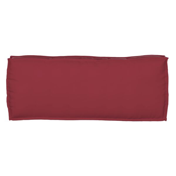 vidaXL Μαξιλάρι παλέτας για πάγκο Κόκκινο 100 x 40 x 8 εκ