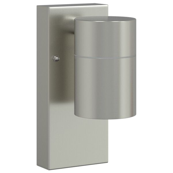 vidaXL Εξωτερικά Φωτιστικά Τοίχου 2 pcs Ασημί 6.5 x 10.5 x 16 εκ.