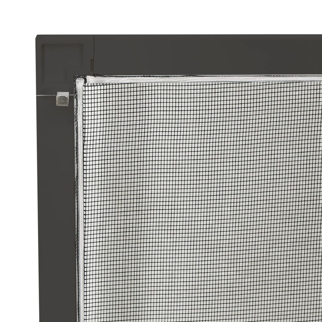 vidaXL Σήτα Εντόμων για Παράθυρα Ανθρακί 100 x 120 εκ.
