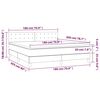 vidaXL &Kappa;&rho;&epsilon;&beta;ά&tau;&iota; Boxspring &mu;&epsilon; &Sigma;&tau;&rho;ώ&mu;&alpha; &Sigma;&kappa;&omicron;ύ&rho;&omicron; &Gamma;&kappa;&rho;&iota; 180x200 &epsilon;&kappa; &Upsilon;&phi;&alpha;&sigma;&mu;ά&tau;&iota;&nu;