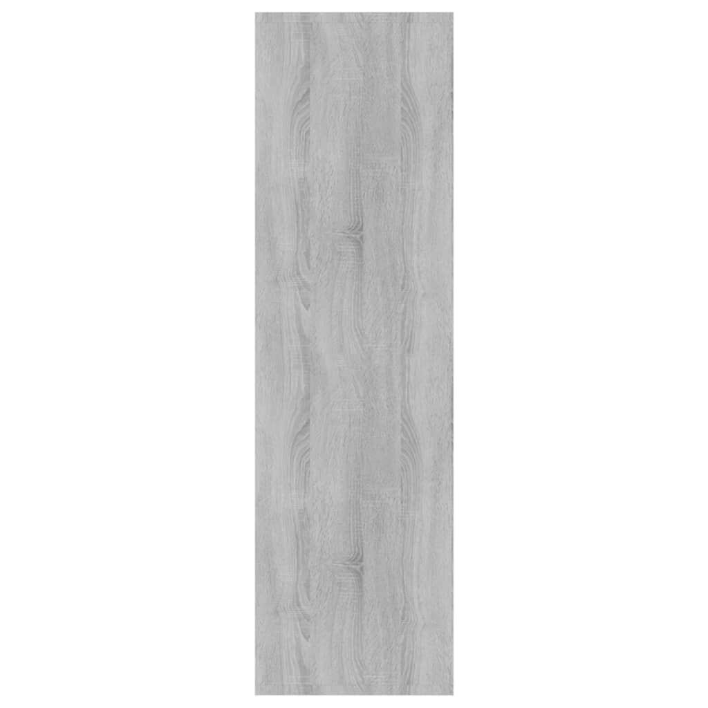 vidaXL Βιβλιοθήκη/Διαχωρ. Χώρου Γκρι Sonoma 80x30x103 εκ Επεξεργ. Ξύλο