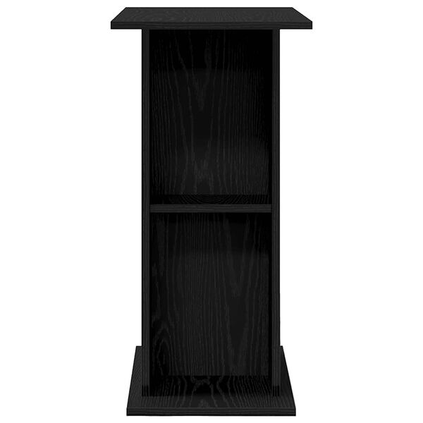vidaXL Βάση Ενυδρείου Μαύρη Δρυς 75x36x72,5 εκ. από Τεχνητό Ξύλο