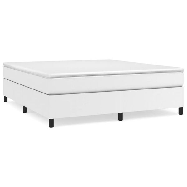 vidaXL &Kappa;&rho;&epsilon;&beta;ά&tau;&iota; Boxspring &mu;&epsilon; &Sigma;&tau;&rho;ώ&mu;&alpha; &Lambda;&epsilon;&upsilon;&kappa;ό 180x200 &epsilon;&kappa;. &Sigma;&upsilon;&nu;&theta;&epsilon;&tau;&iota;&kappa;ό &Delta;έ&rho;&mu;&alpha;