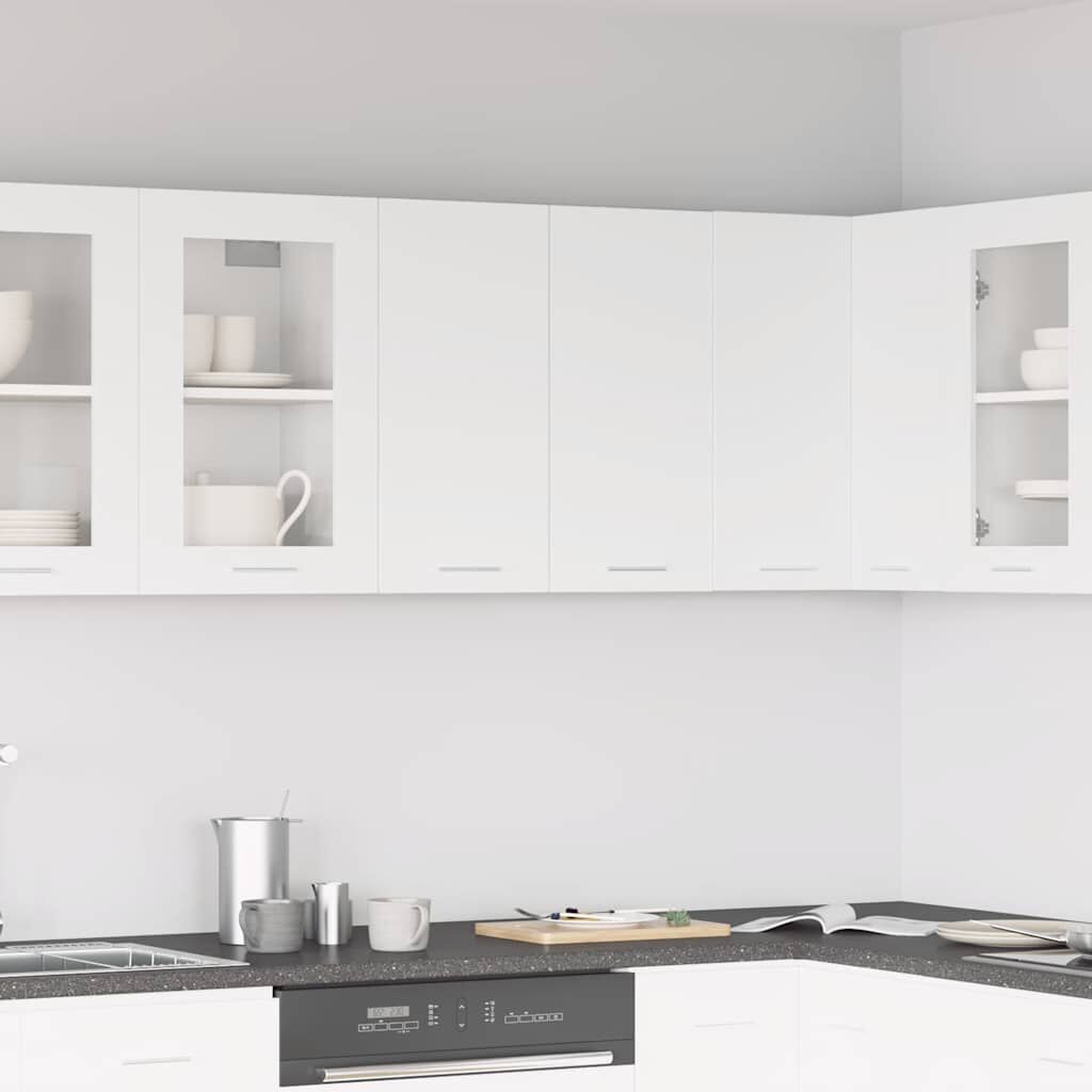 vidaXL Ντουλάπι Κρεμαστό Lyon Λευκό 60 x 31 x 60 εκ. από Επεξ. Ξύλο
