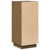 vidaXL Ντουλάπια 2 τεμ. Καφέ Μελί 31,5x34x75 εκ. από Μασίφ Ξύλο Πεύκου