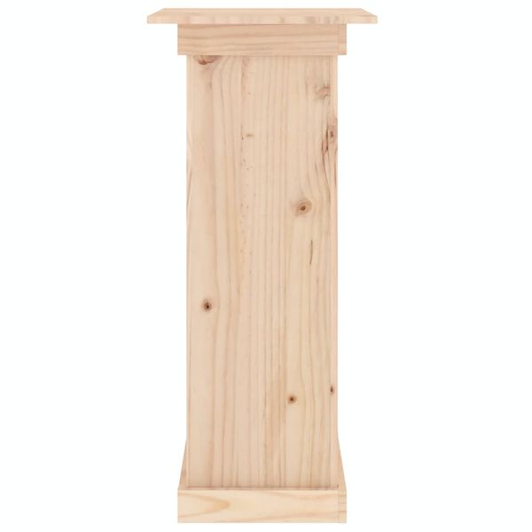 vidaXL Βάση Λουλουδιών 50x27x10 εκ. από Μασίφ Ξύλο Πεύκου