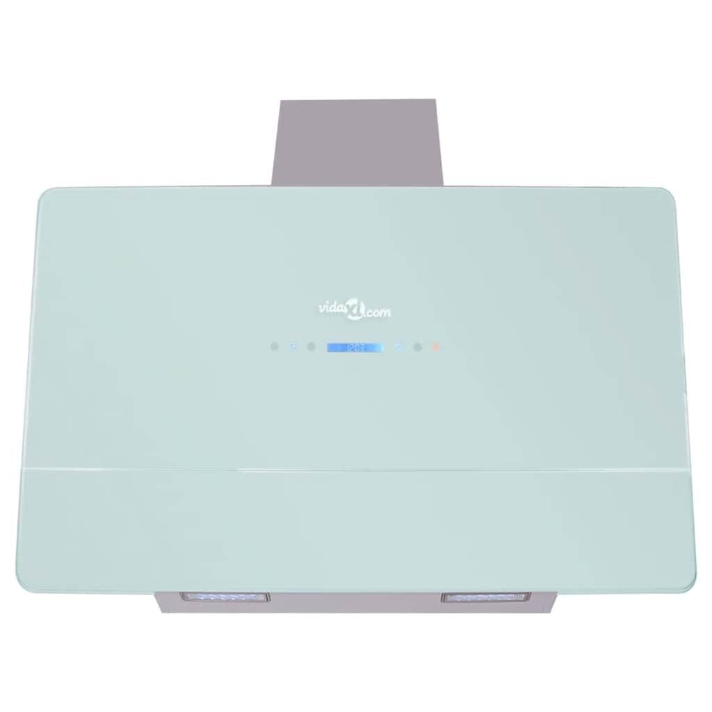 vidaXL Απορροφητήρας με Ενδείξεις Αφής Λευκός 900 χιλ.