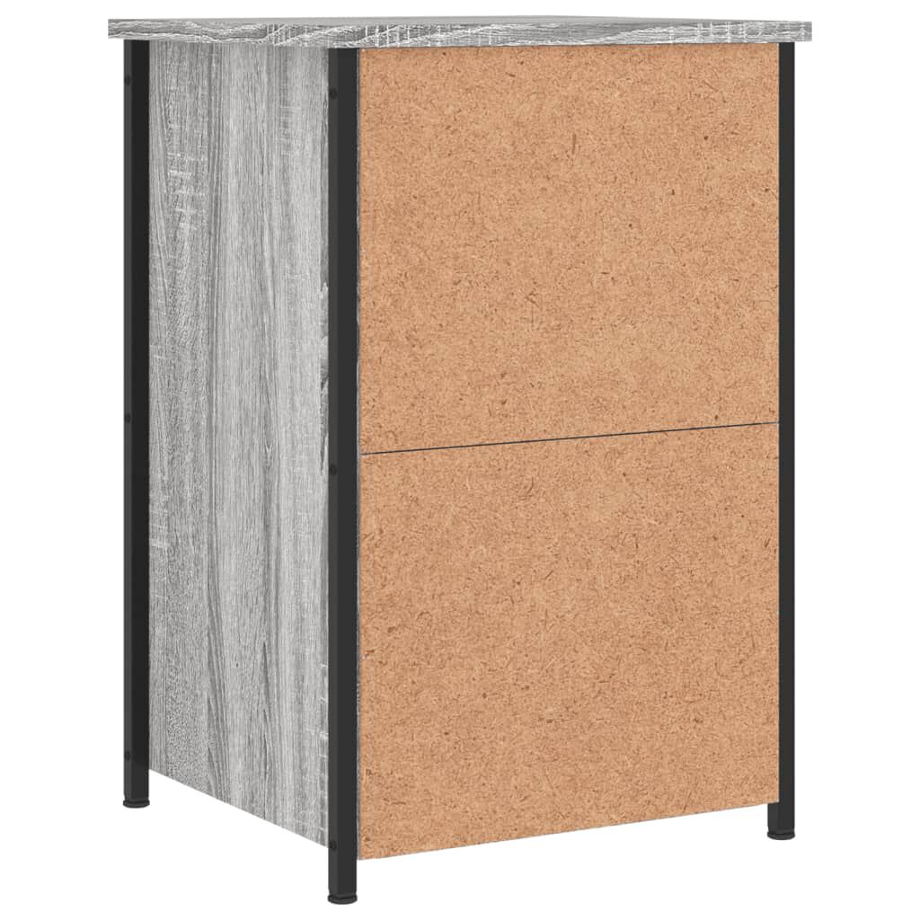 vidaXL Κομοδίνο Γκρι Sonoma 40x36x60 εκ. από Επεξεργασμένο Ξύλο