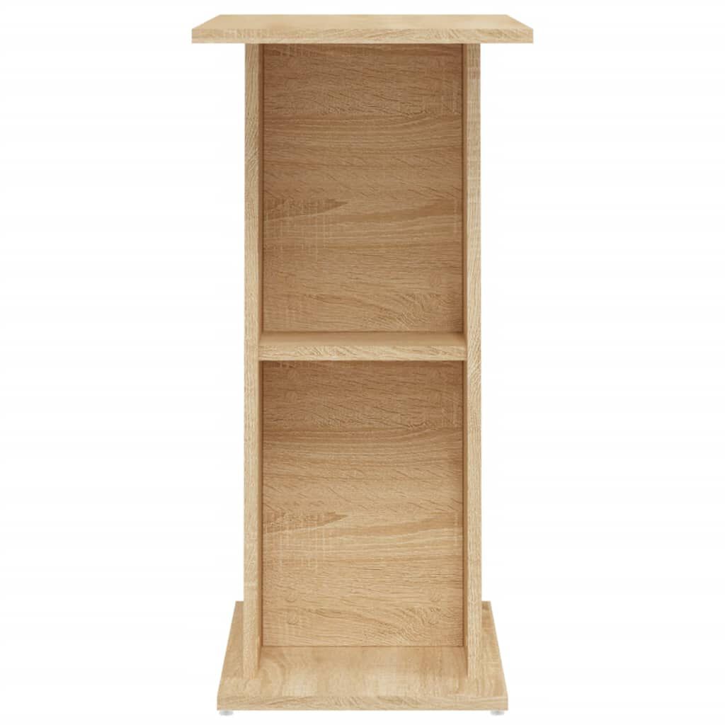 vidaXL Βάση Ενυδρείου Sonoma Δρυς 60,5x36x72,5 εκ. Επεξεργασμένο Ξύλο