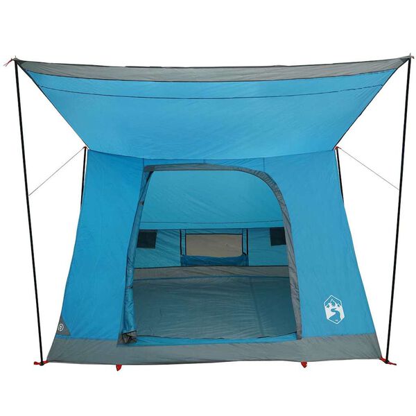 vidaXL Σκηνή Camping Μπλε 223 x 163 x 130 εκ Πολυεστέρας