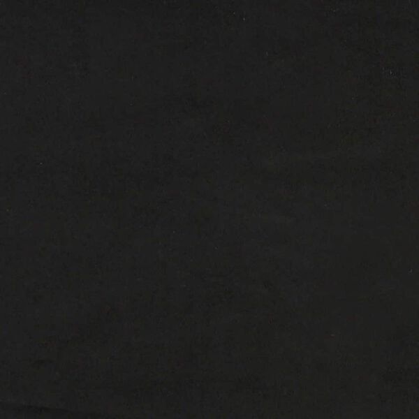 vidaXL Οθωμανικό κρεβάτι με στρώμα Μαύρο 90x190cm Velvet