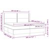 vidaXL &Kappa;&rho;&epsilon;&beta;ά&tau;&iota; Boxspring &mu;&epsilon; &Sigma;&tau;&rho;ώ&mu;&alpha; &Kappa;&rho;&epsilon;&mu; 200x200 &epsilon;&kappa;. &Upsilon;&phi;&alpha;&sigma;&mu;ά&tau;&iota;&nu;&omicron;