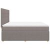 vidaXL &Kappa;&rho;&epsilon;&beta;ά&tau;&iota; Boxspring &mu;&epsilon; &Sigma;&tau;&rho;ώ&mu;&alpha; Taupe 180x200 &epsilon;&kappa;. &Upsilon;&phi;&alpha;&sigma;&mu;ά&tau;&iota;&nu;&omicron;