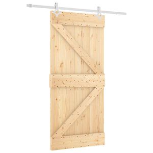 vidaXL &Sigma;&upsilon;&rho;ό&mu;&epsilon;&nu;&eta; &Pi;ό&rho;&tau;&alpha; 95 x 210 cm &Sigma;&upsilon;&mu;&pi;&alpha;&gamma;έ&sigmaf; &Xi;ύ&lambda;&omicron; &Pi;&epsilon;ύ&kappa;&omicron;&upsilon; (&Alpha;&kappa;&alpha;&tau;έ&rho;&gamma;&alpha;&sigma;&tau;&omicron;)