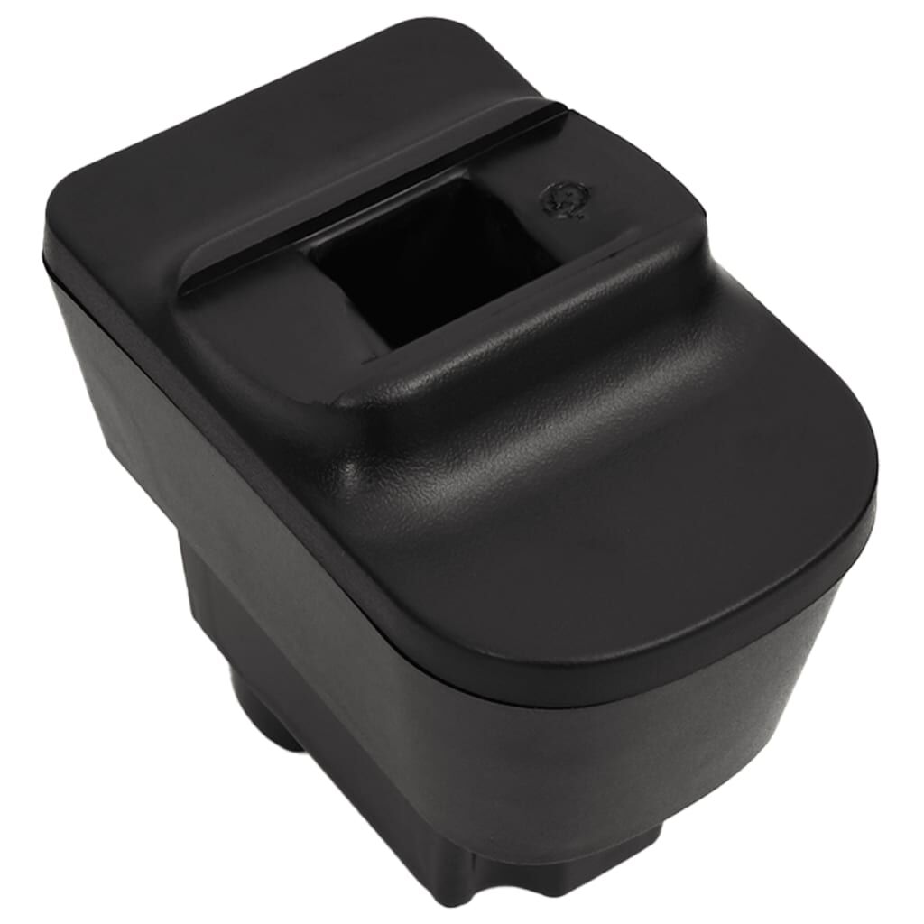 vidaXL Τεμπέλης Αυτοκινήτου Μαύρος 11 x 35 x (32-49) εκ. από ABS