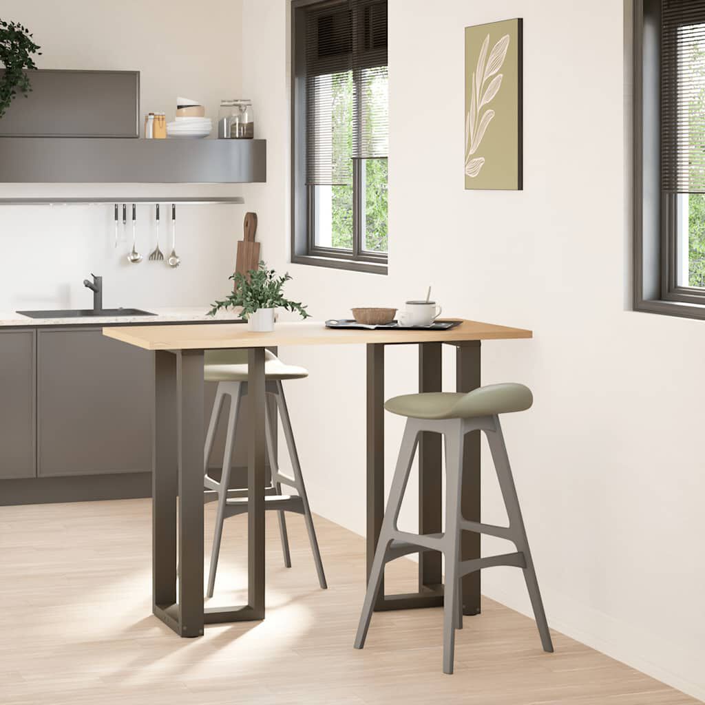 vidaXL Πόδια τραπεζιού μπαρ σχήμα T 2 τεμ. 40x35x(100-101) εκ. Ατσάλι