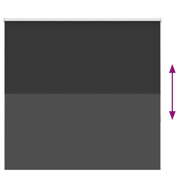 vidaXL Roller Blind Blackout Μαύρο 160x175 cm Πλάτος υφάσματος 156,6cm