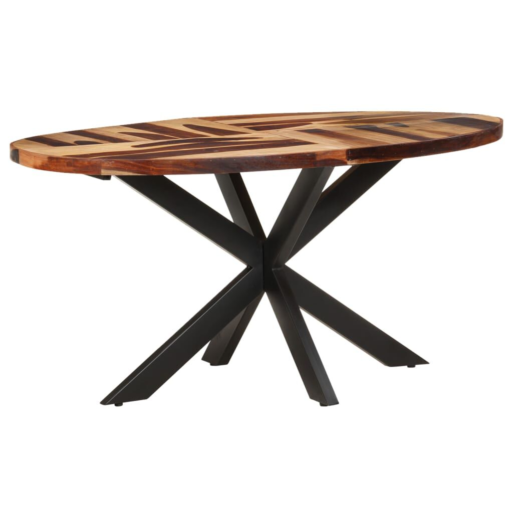 vidaXL Τραπεζαρία 160 x 90 x 75 εκ. από Μασίφ Ξύλο Ακακίας