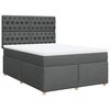 vidaXL &Kappa;&rho;&epsilon;&beta;ά&tau;&iota; Boxspring &mu;&epsilon; &Sigma;&tau;&rho;ώ&mu;&alpha; &Sigma;&kappa;&omicron;ύ&rho;&omicron; &Gamma;&kappa;&rho;&iota; 140x200 &epsilon;&kappa; &Upsilon;&phi;&alpha;&sigma;&mu;ά&tau;&iota;&nu;&omicron;