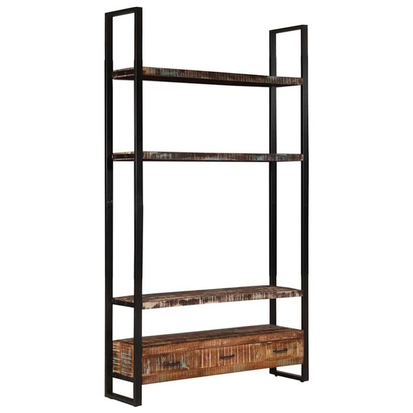 vidaXL Ραφιέρα 118 x 30 x 200 εκ. από Μασίφ Ανακυκλωμένο Ξύλο