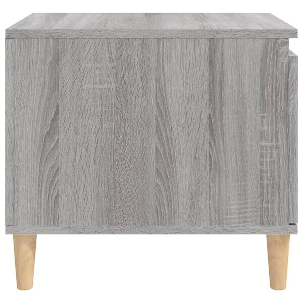 vidaXL Τραπεζάκι Σαλονιού Γκρι Sonoma 100x50x45 εκ. Επεξεργασμένο Ξύλο