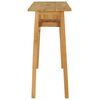 vidaXL Τραπέζι Κονσόλα 120 x 35 x 75 εκ. από Μασίφ Ξύλο Teak