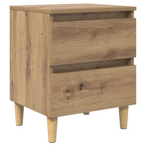 vidaXL &Nu;&tau;&omicron;&upsilon;&lambda;ά&pi;&iota; &kappa;&rho;&epsilon;&beta;&alpha;&tau;&iota;&omicron;ύ &mu;&epsilon; &sigma;&upsilon;&rho;&tau;ά&rho;&iota; Artisan Oak 40 x 35 x 50 &epsilon;&kappa;.