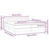 vidaXL &Kappa;&rho;&epsilon;&beta;ά&tau;&iota; Boxspring &mu;&epsilon; &Sigma;&tau;&rho;ώ&mu;&alpha; &Rho;&omicron;&zeta; 180x210 &epsilon;&kappa;. &Beta;&epsilon;&lambda;&omicron;ύ&delta;&iota;&nu;&omicron;