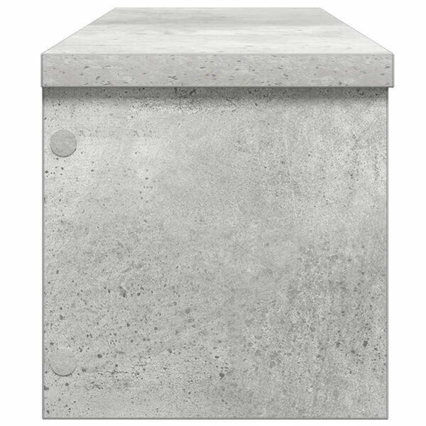 vidaXL Ράφι κουζίνας στοιβαζόμενο Γκρι μπετόν60x15x16 εκ.