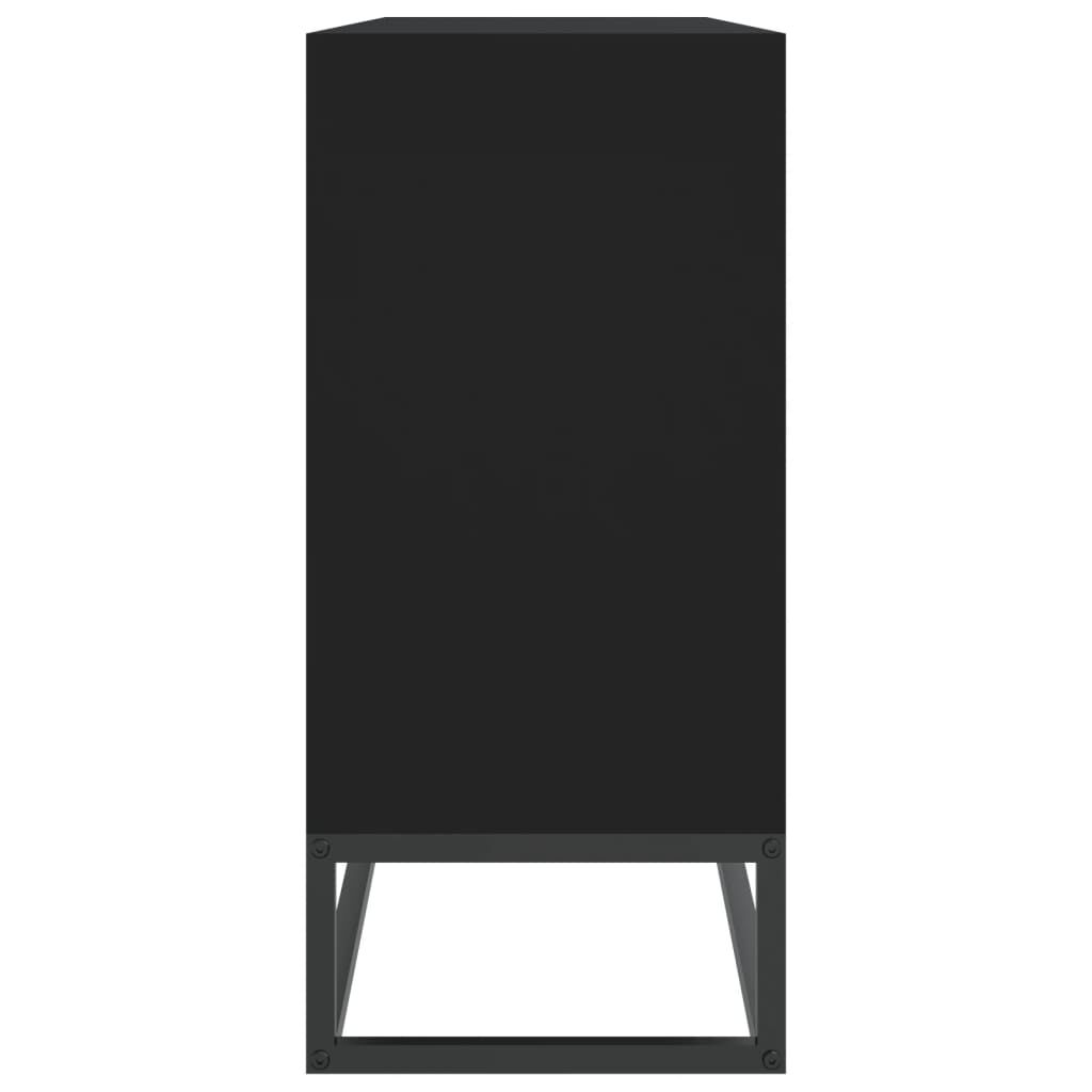 vidaXL Μπουφές Μαύρος 105 x 30 x 65 εκ. από Επεξεργασμένο Ξύλο