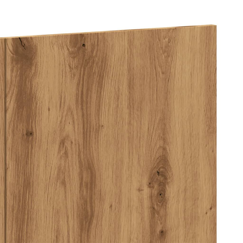 vidaXL Κεφαλάρι Κρεβατιού Αρτισιανή Δρυς 240x1,5x80εκ Επεξεργ. Ξύλο