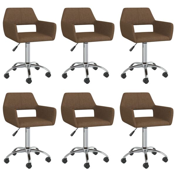 vidaXL &Kappa;&alpha;&rho;έ&kappa;&lambda;&epsilon;&sigmaf; &Tau;&rho;&alpha;&pi;&epsilon;&zeta;&alpha;&rho;ί&alpha;&sigmaf; &Pi;&epsilon;&rho;&iota;&sigma;&tau;&rho;&epsilon;&phi;ό&mu;&epsilon;&nu;&epsilon;&sigmaf; 6 &tau;&epsilon;&mu;. &Kappa;&alpha;&phi;έ &Upsilon;&phi;&alpha;&sigma;&mu;ά&tau;&iota;&nu;&epsilon;&sigmaf;