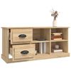 vidaXL Έπιπλο Τηλεόρασης Sonoma Δρυς 102x35,5x47,5 εκ. Επεξ. Ξύλο