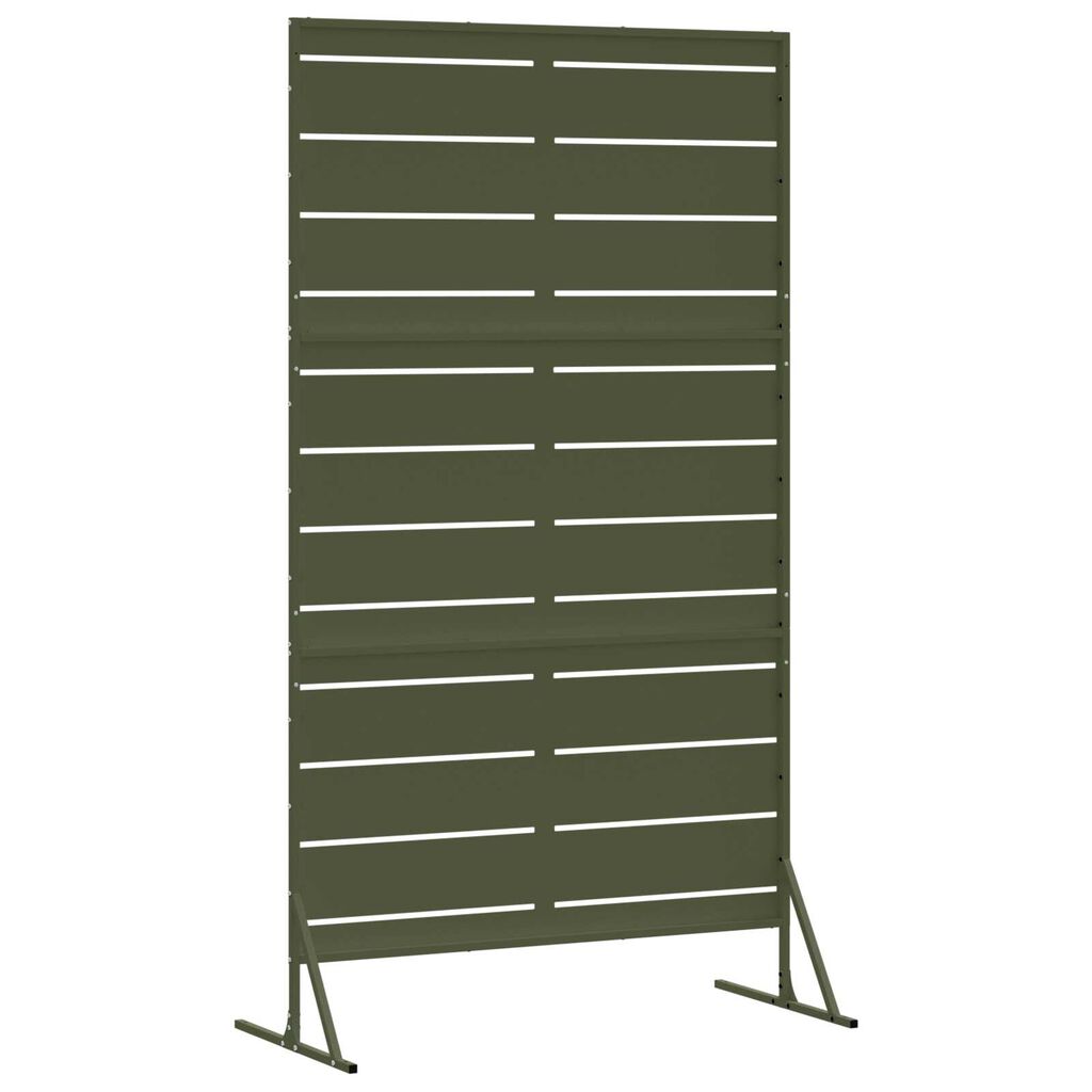 vidaXL Ιδιωτική Οθόνη Ελιά 100x50x180 εκ. Ατσάλι